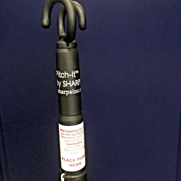 Sharps Pitch-it SR Portable Collapsible IV Pole Model 30006 w/Casters NEW IN BOX - Picture 3 of 5